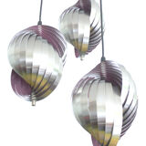 Lustre Lyfa Danemark Vintage, Annees 60