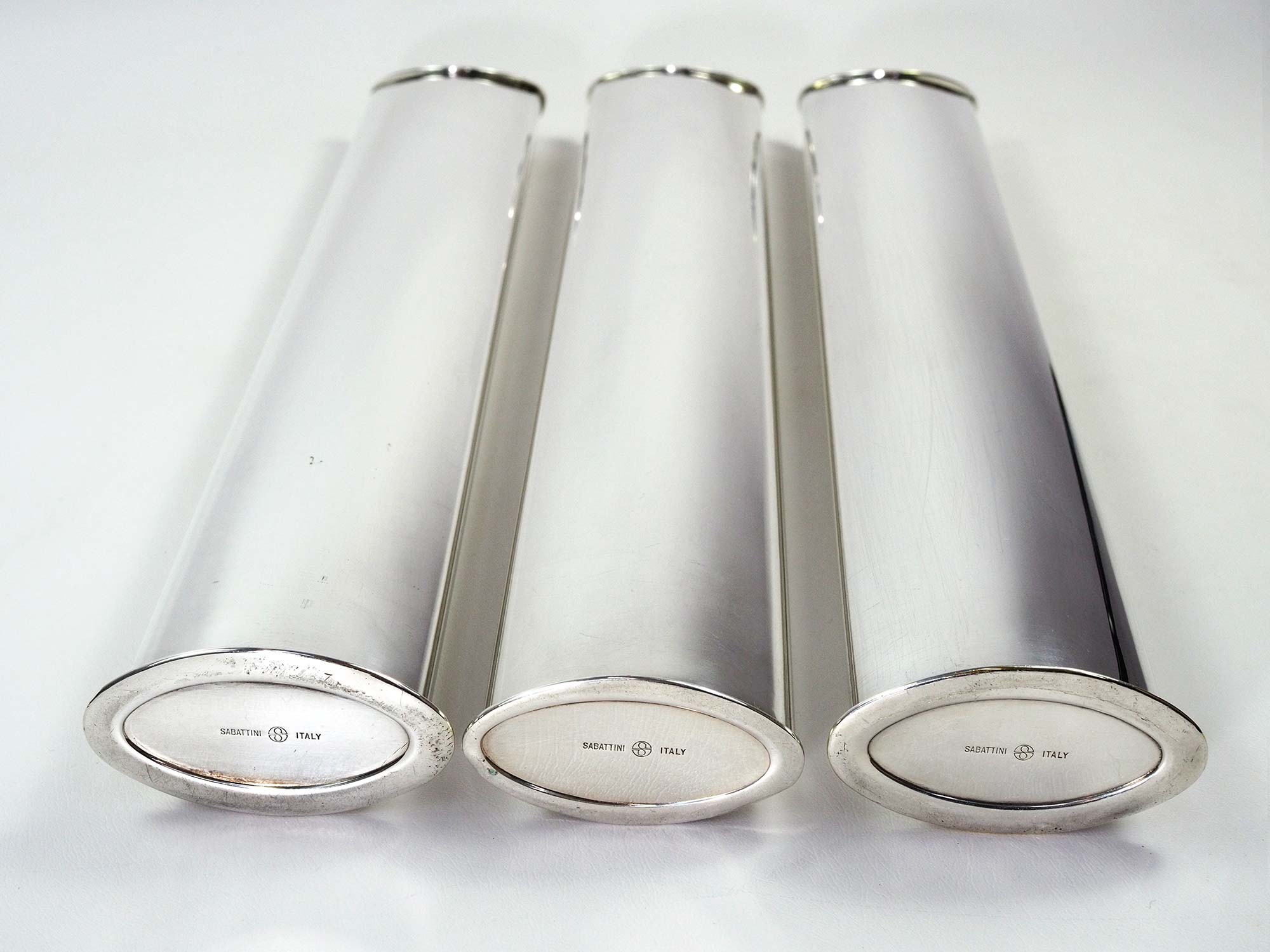 Lino sabattini italy vases-chandeliers "giselle"- set of 3