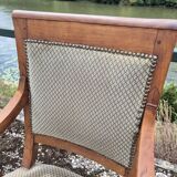 Pair of armchairs with Empire Restoration handles 1900s