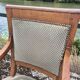 Pair of armchairs with Empire Restoration handles 1900s