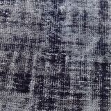 170x275 cm Dark Purpel vintage carpet, distressed dark purpel old carpet.