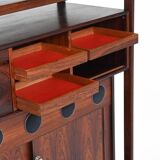 Knud Bent dry bar in rosewood Dyrlund Denmark 1960