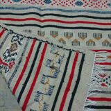 Beige carpet in wool 100x188cm