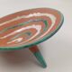 Vintage Ceramic Tripod Bowl Gabriel Fourmaintraux Desvres France 50