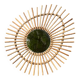 Rattan sun mirror 70'