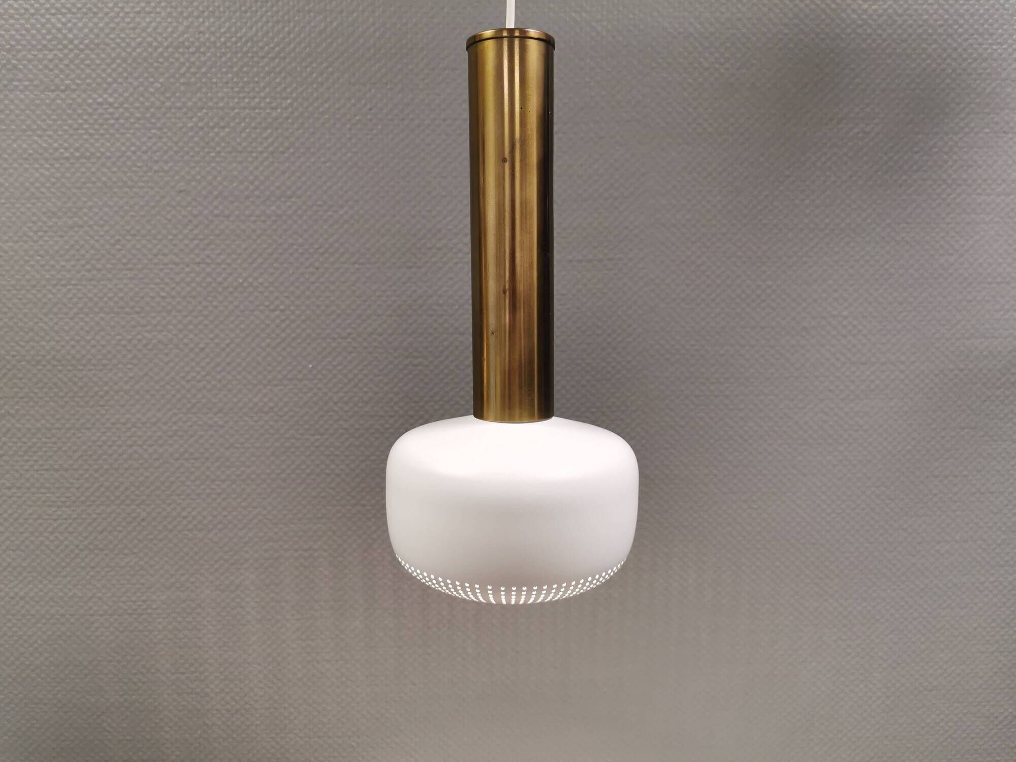 A modernised and restored Vilhelm Lauritzen pendet, for Louis Poulsen 1960s
