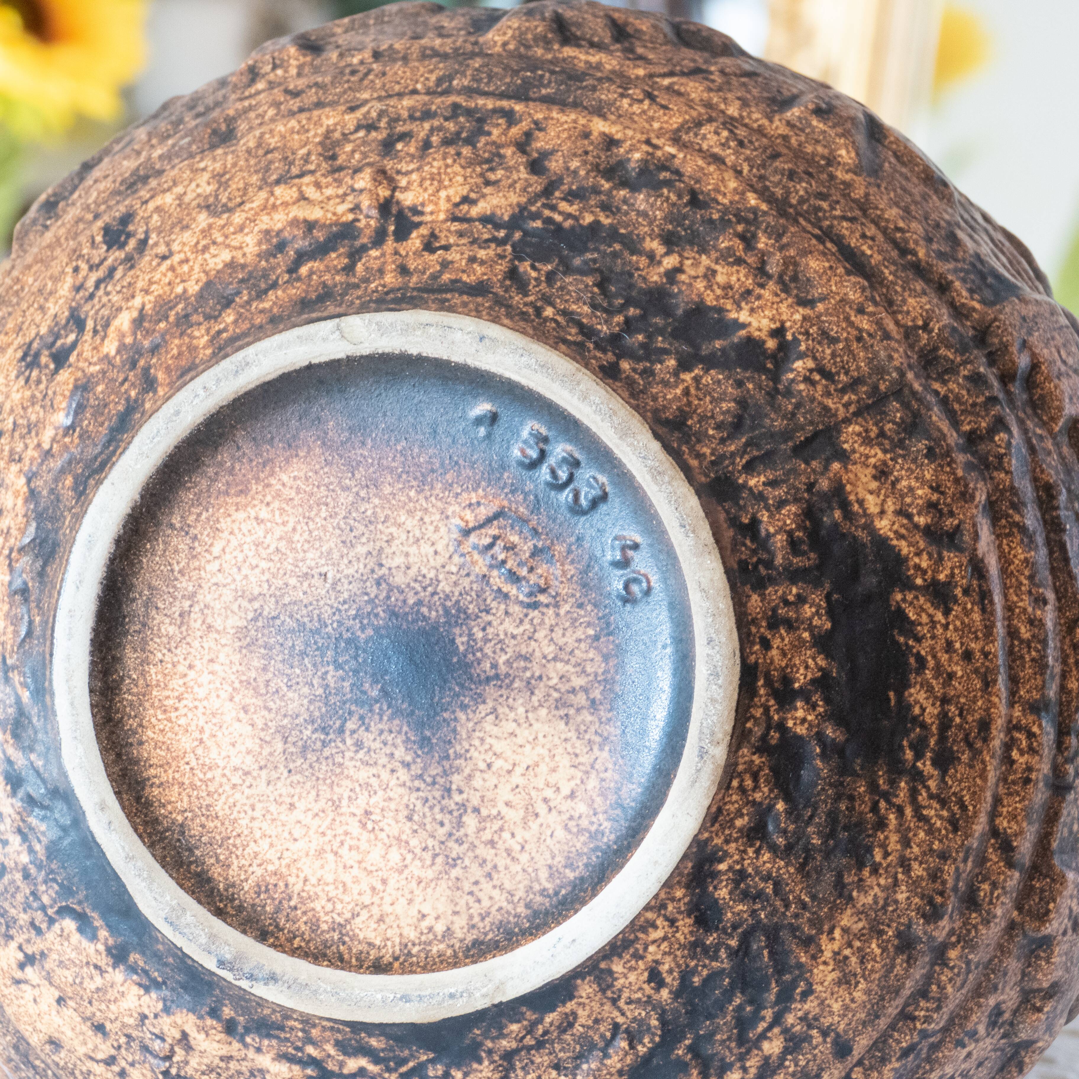 Large Aztec vase by Jasba, 1960