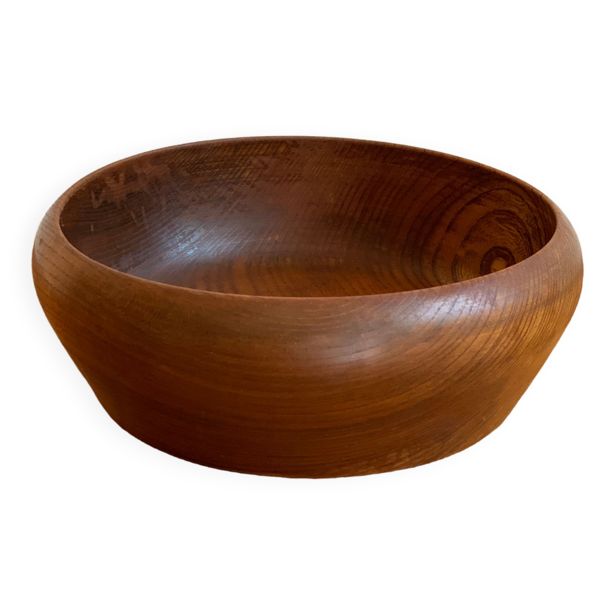 Teak salad bowl