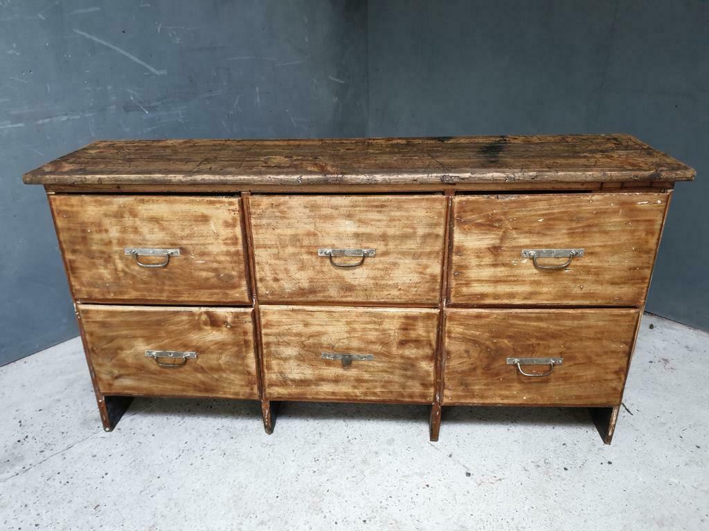 Antique chest of drawers side table 1930s