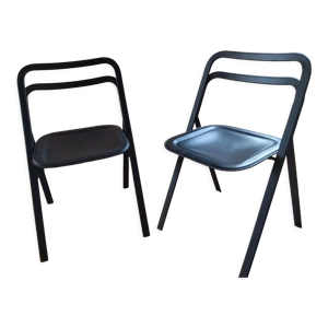 Paire de chaises pliantes - italiennes