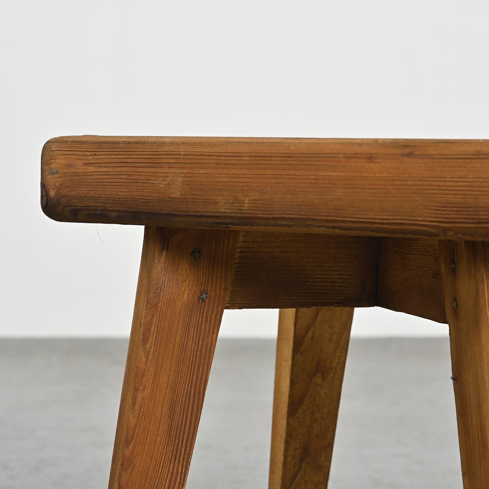 Pair of stools by Christian Durupt, Meribel 1960