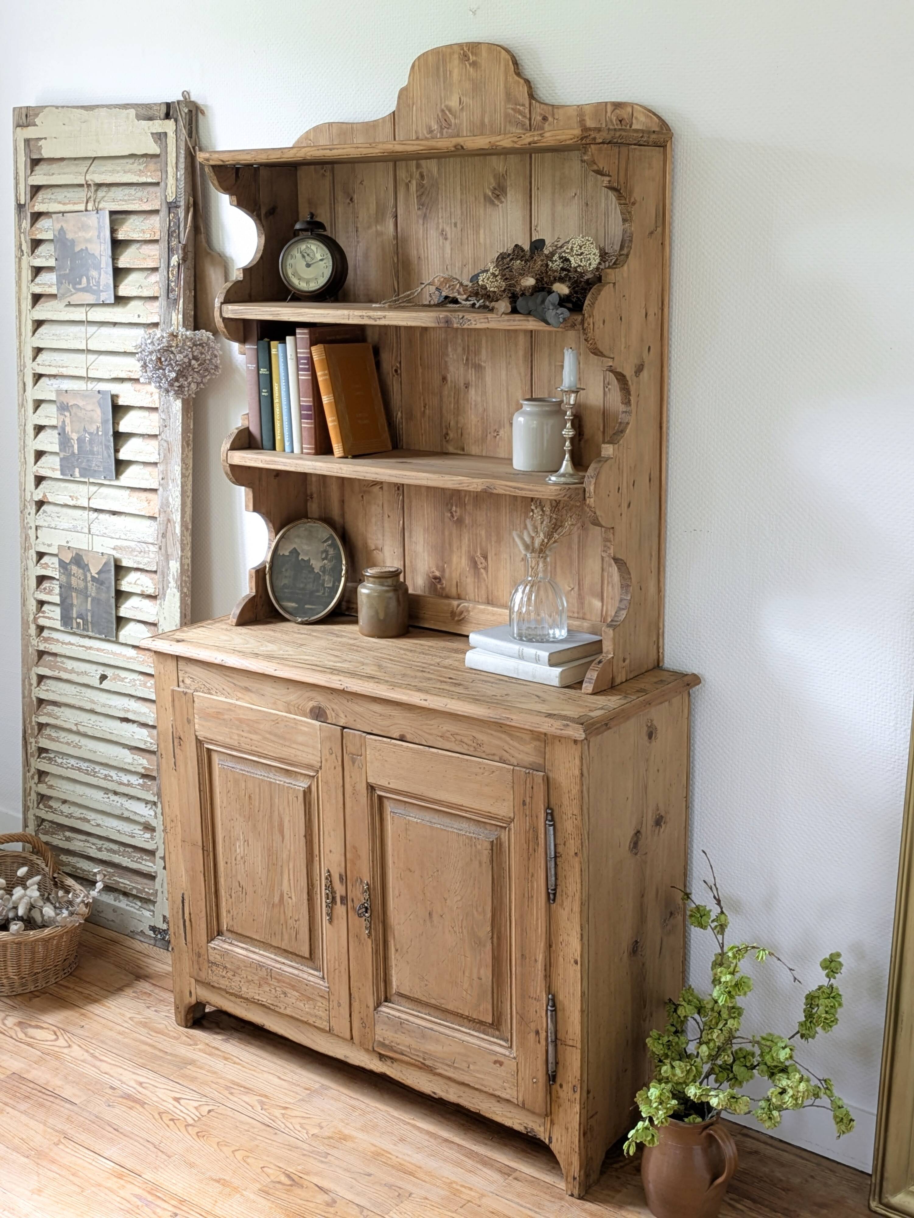 Renovated antique sideboard.