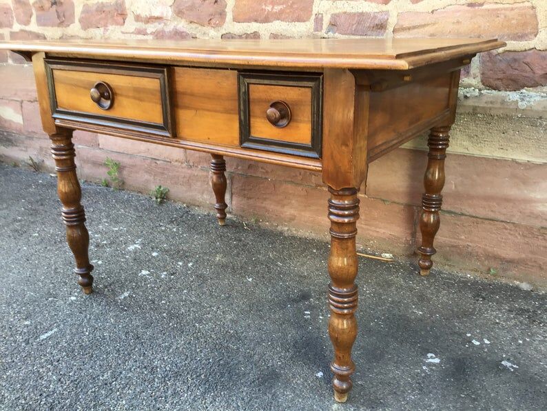Vintage farm table kitchen table 1920