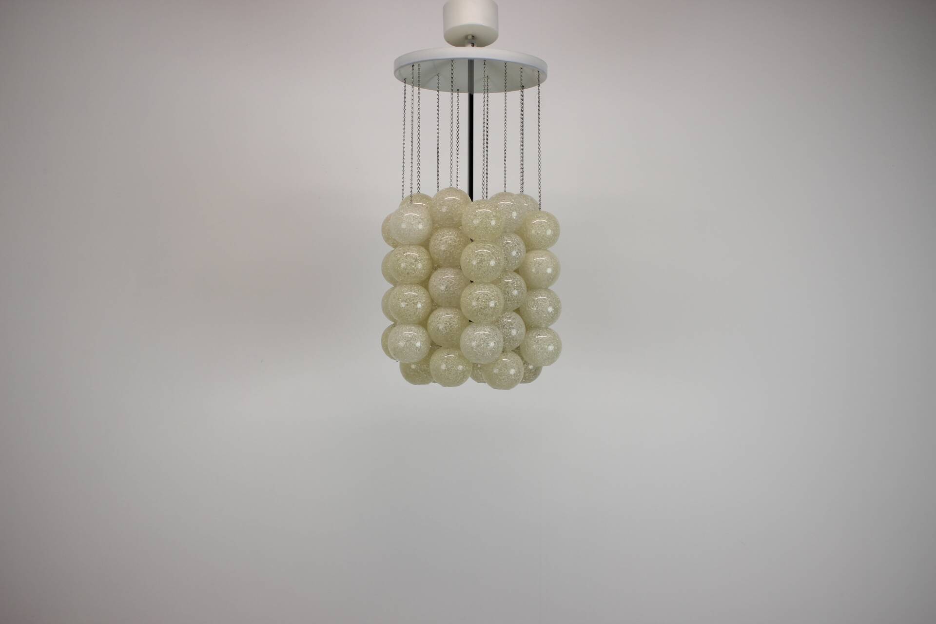 1970s Napako “Bubble” Pendant Lamp, Czechoslovakia