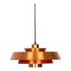 Danish vintage pendant lamp Nova by Jo Hammerborg, Fog og Moruo, 1963