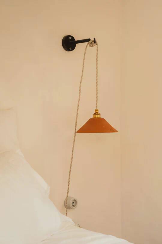 LISETTE - Red terracotta - Portable lamp
