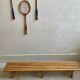 Wooden children's bench