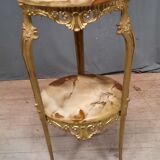 Selette metal and onyx