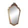 Gilded Mirror XX France Vintage Decoration Classic Gilded Wooden Frame