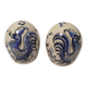 Blue Rooster Ceramic Salt and Pepper Shaker