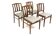 4 Scandinavian beech chairs, Sweden, 1960