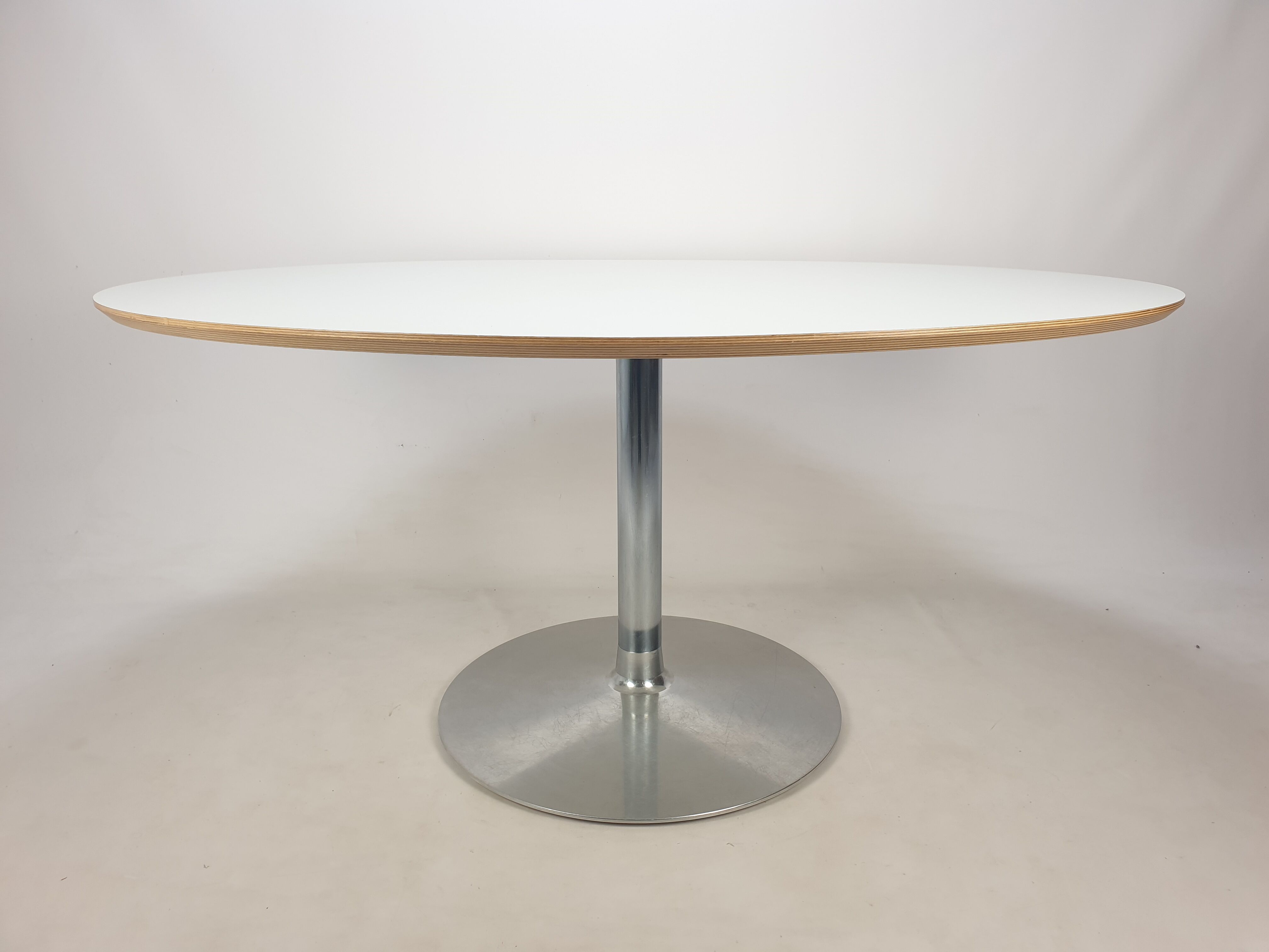 Oval Dining Table by Pierre Paulin for Artifort, 1980s