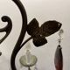 Bronze multicolored Crystal chandelier 1950’s