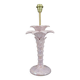 Lampe Palmier en céramique rose nacrée, Italie, circa 1960
