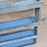 Burmese teak wall shelf