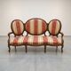 Napoleon III period canapé