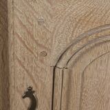 Solid oak patinated sideboard/desk