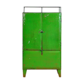 Armoire industrielle en fer avec 4 tiroirs, années 1960