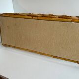 Rattan wall shelf