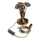 Italian gilded flower lamp