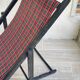 Vintage folding deck chair