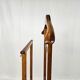 Valet vintage en bois années 1980