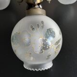 Vintage three-light chandelier