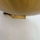 Vintage wall light with dimmer, brass, France 1980