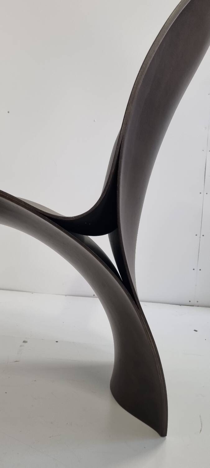 Chaise Ron Arad en contreplaqué 3 peaux pour moroso