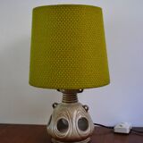 Ceramic lamp from the 60s/70s with double lighting