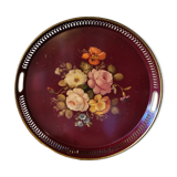 Old painted sheet metal top