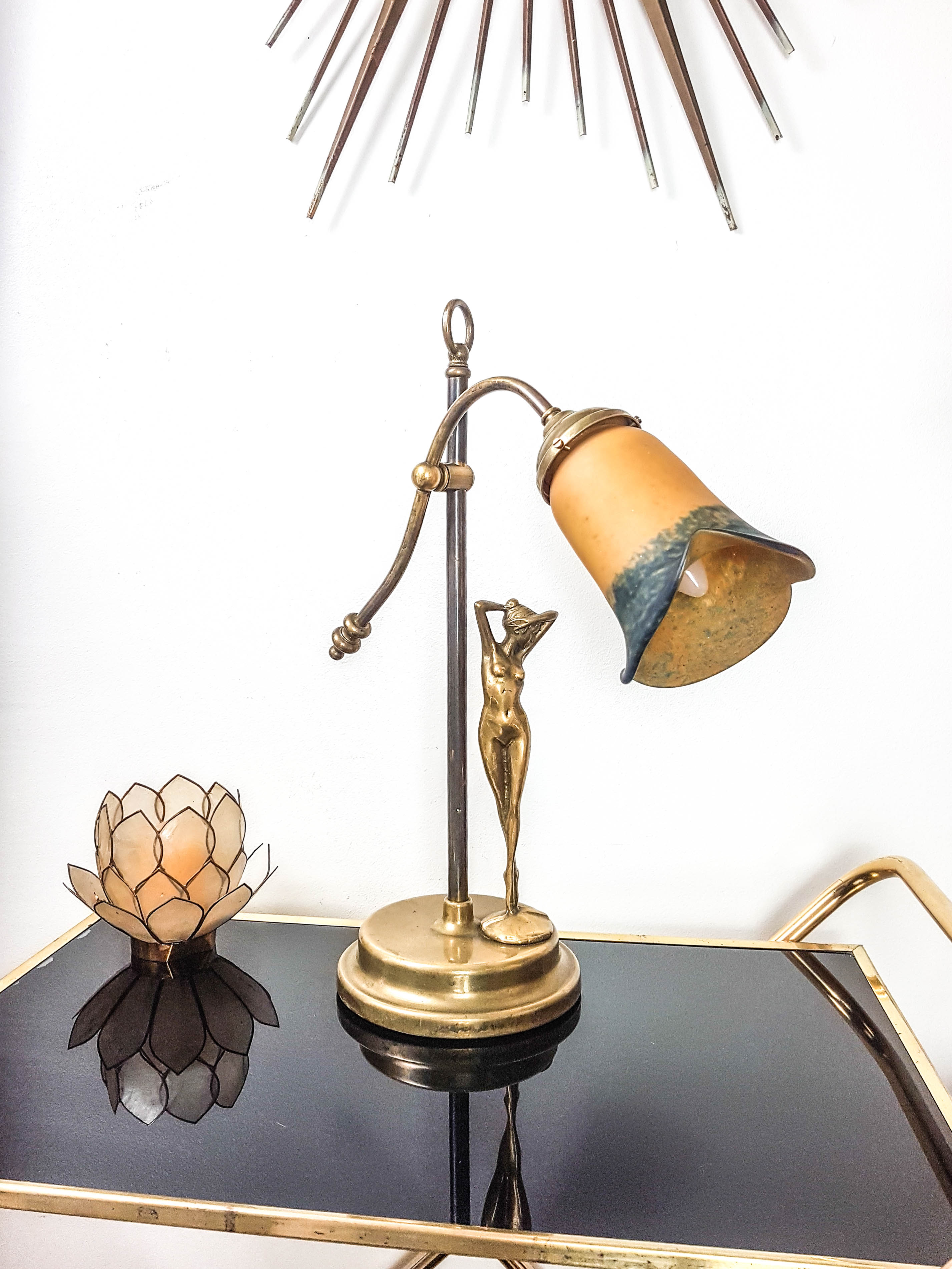 Art deco lamp by Guido Mariani 1925