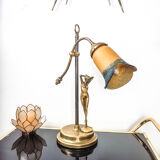 Lampe art deco signé Guido Mariani 1925