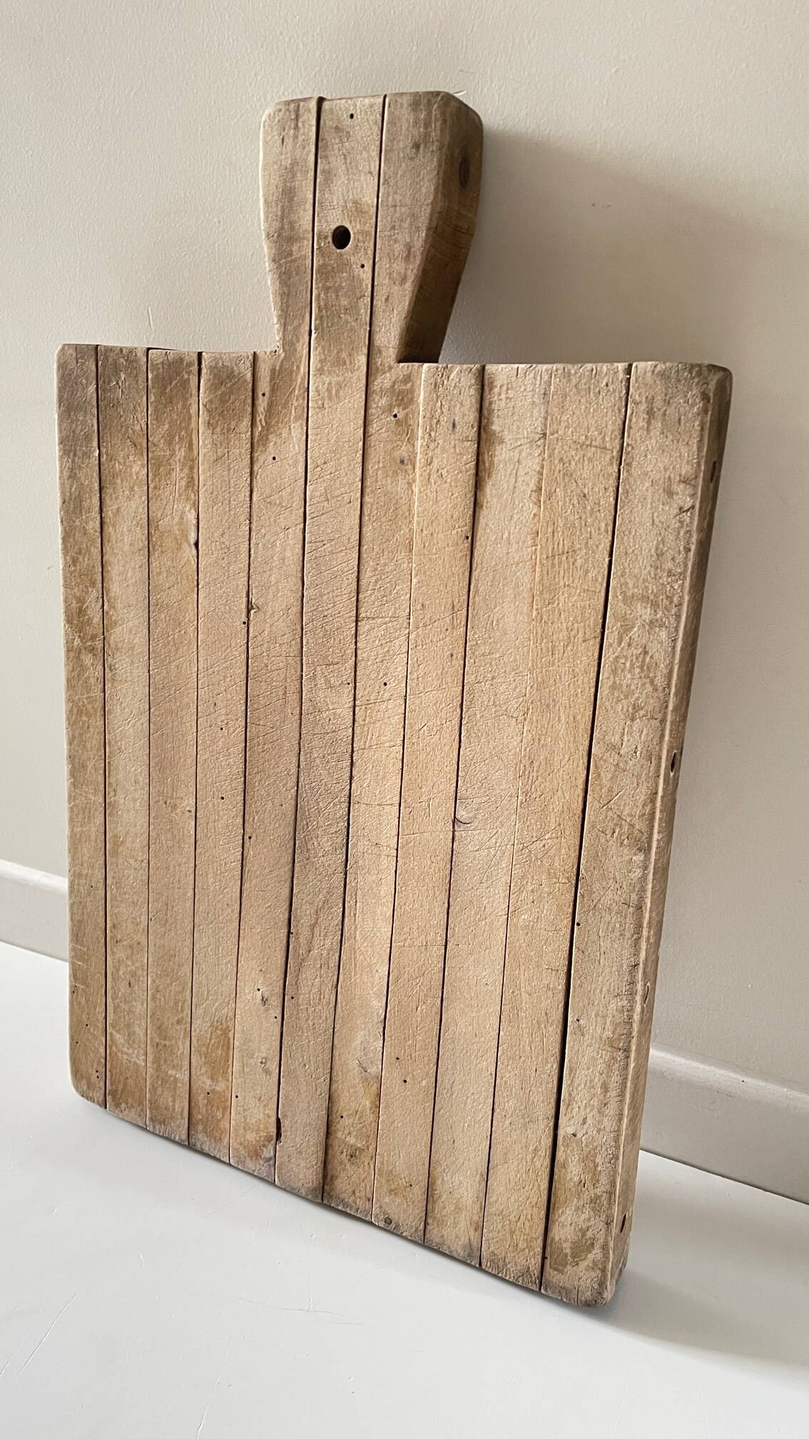 Planche à découper XL bois vintage