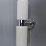 Vintage wall lamp with 2 glass caps