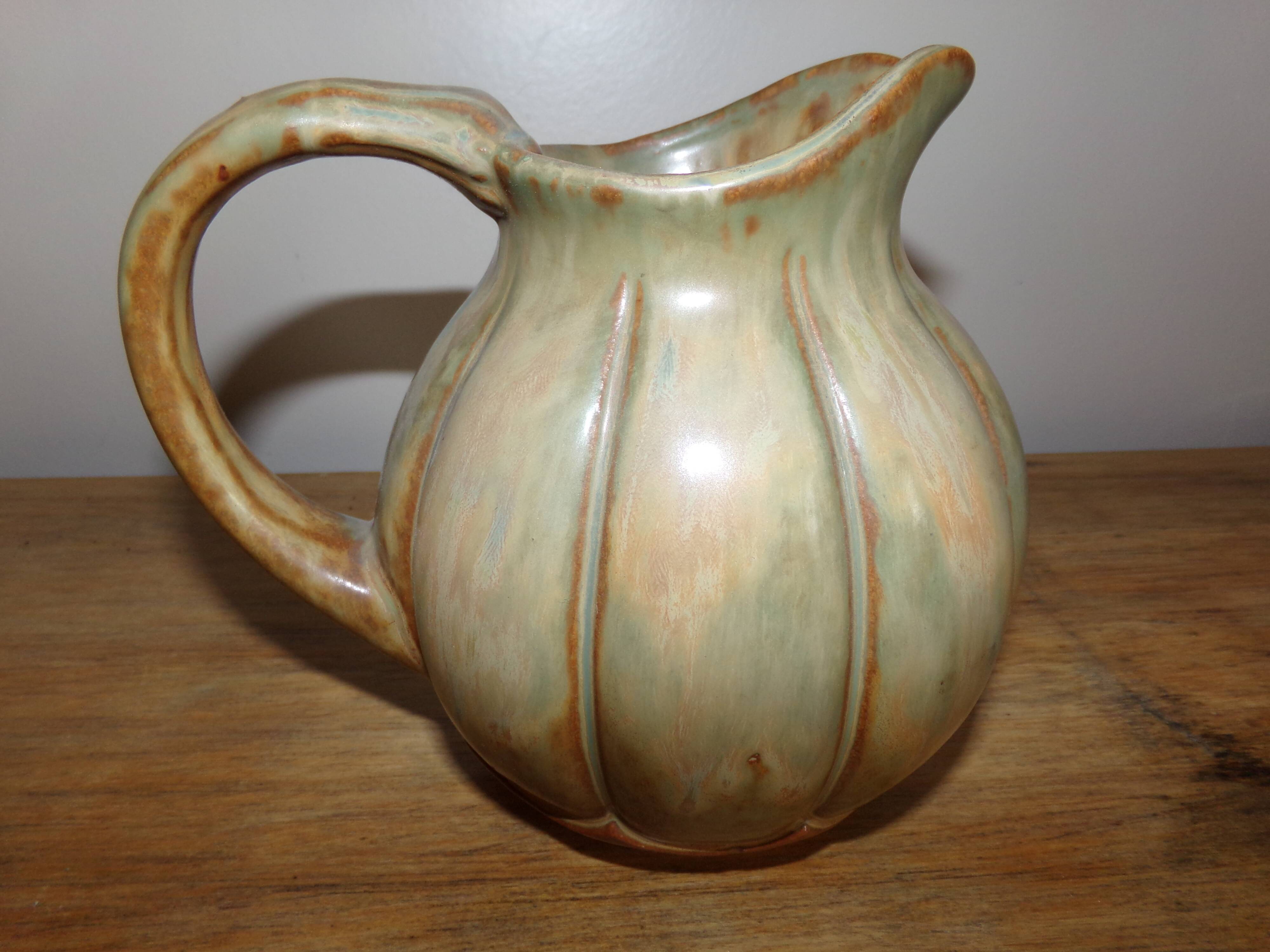 Pitcher in sandstone