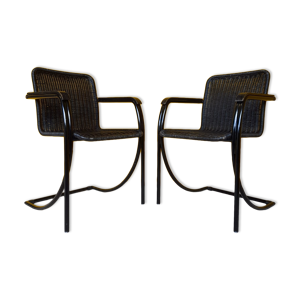 paire de chaises de bureau