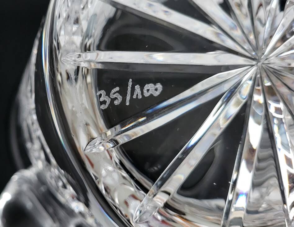 Baccarat crystal champagne bucket Klein