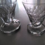 Service of 32 art deco glasses