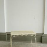 Mid century metal table in the style of mategot